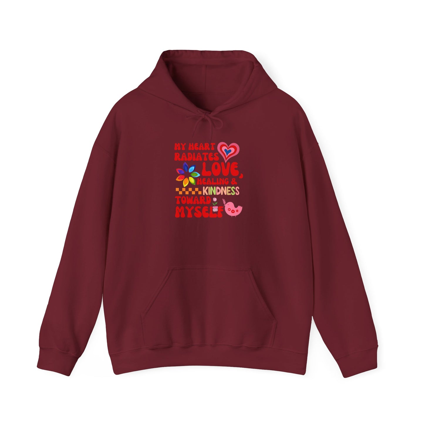 "My Heart Radiates Love" Affirmation Sweatshirt