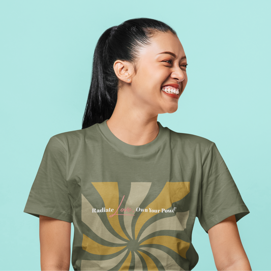 'Radiate Love, Own Your Power' T-Shirt