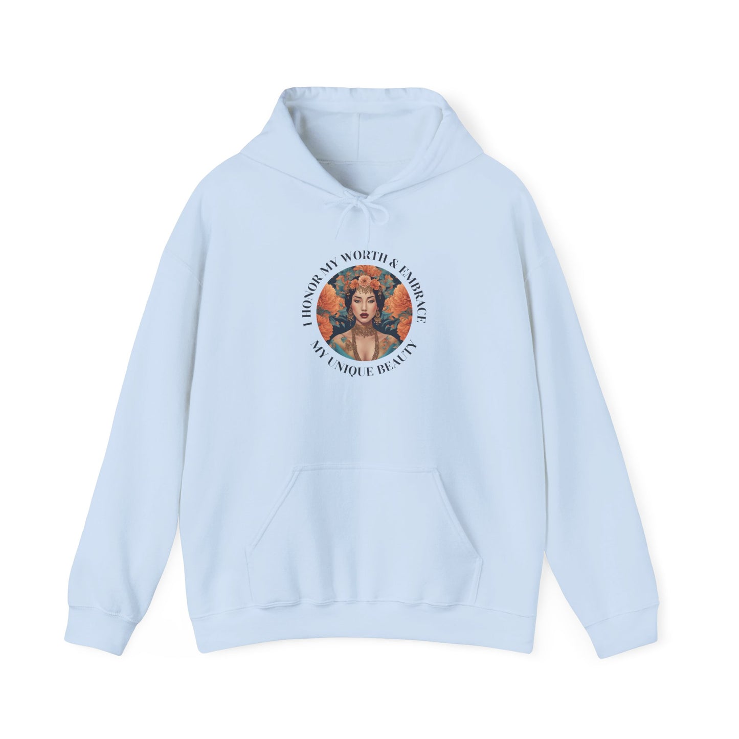 "I Honor My Worth" Affirmation Hoodie